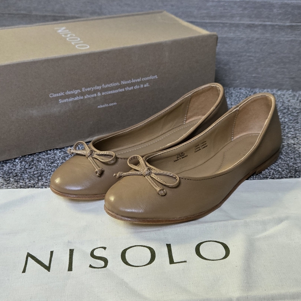Nisolo Bea Go-To Ballet Flat NEW size 8.5